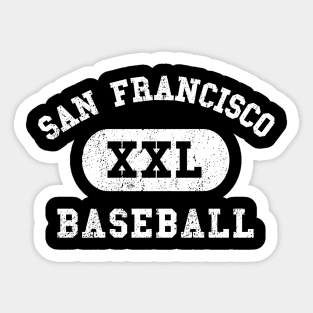 San Francisco Baseball III Sticker